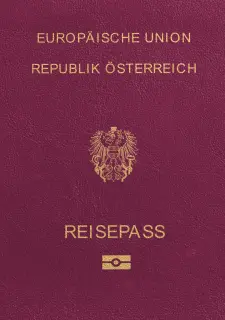 Passfoto für den österreichischen Reisepass