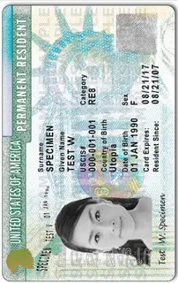 Green Card Fotoğrafı