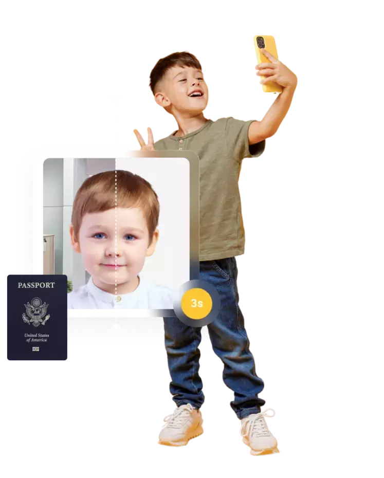 Passport photos examples