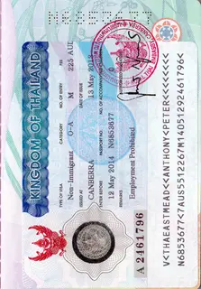 泰国签证照片