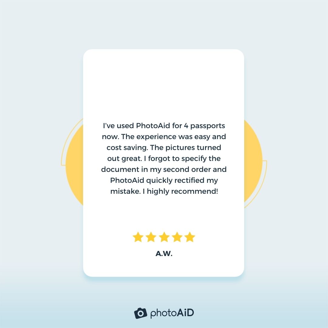 A review of PhotoAiD® from a satisfied customer.