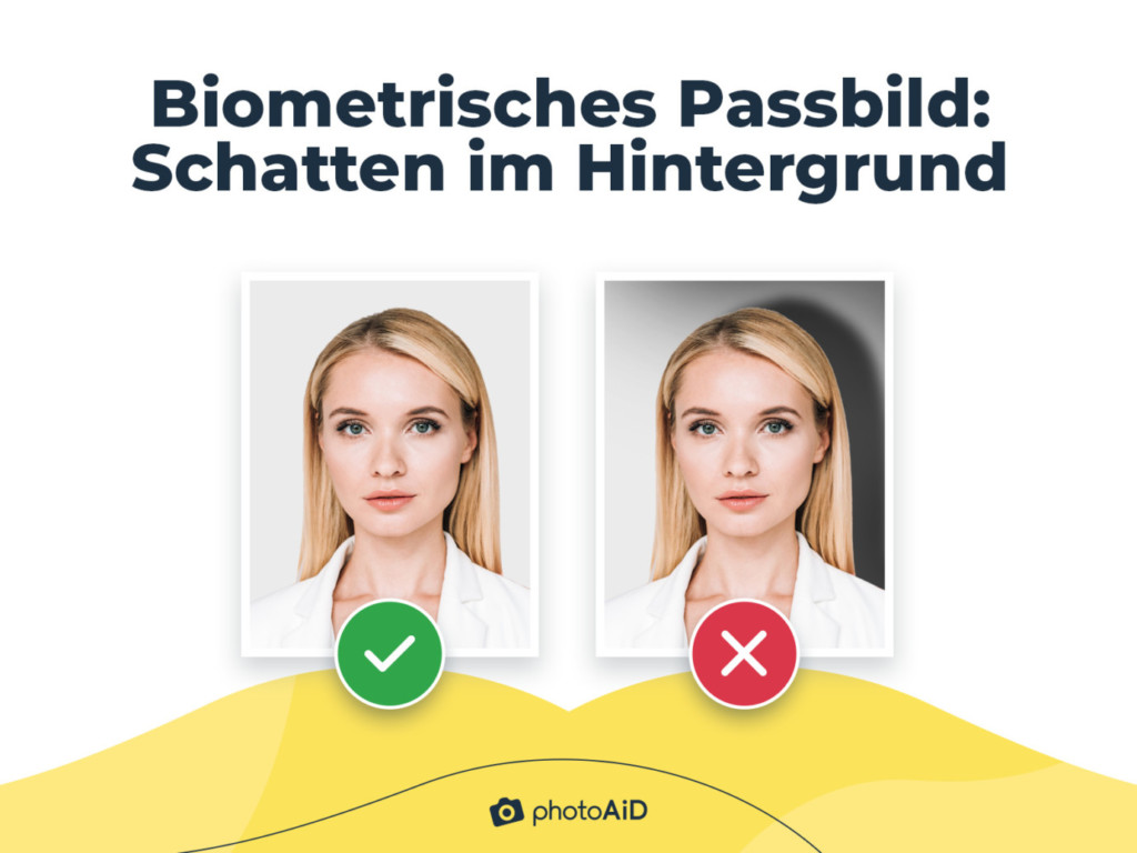 Biometrisches Passbild Schatten Regeln Vermeidungstipps