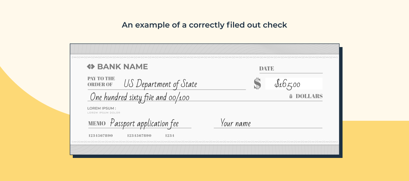 How to fill out a money order for a passport example tips 