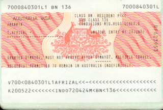 Australian Visa Photo