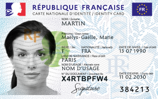 Photo pour passeport français