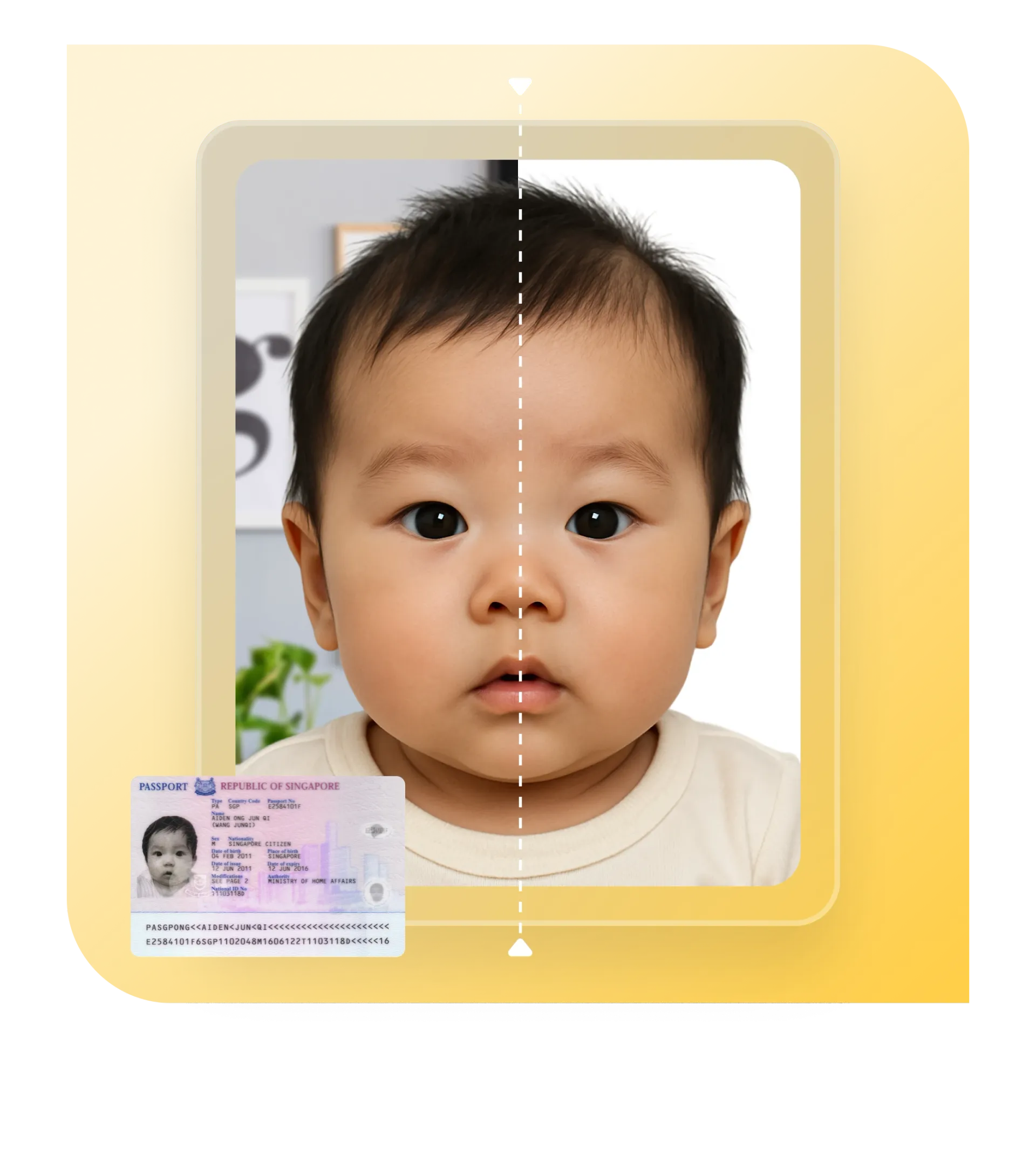 Baby Passport Photo Singapore - Size and Requirements