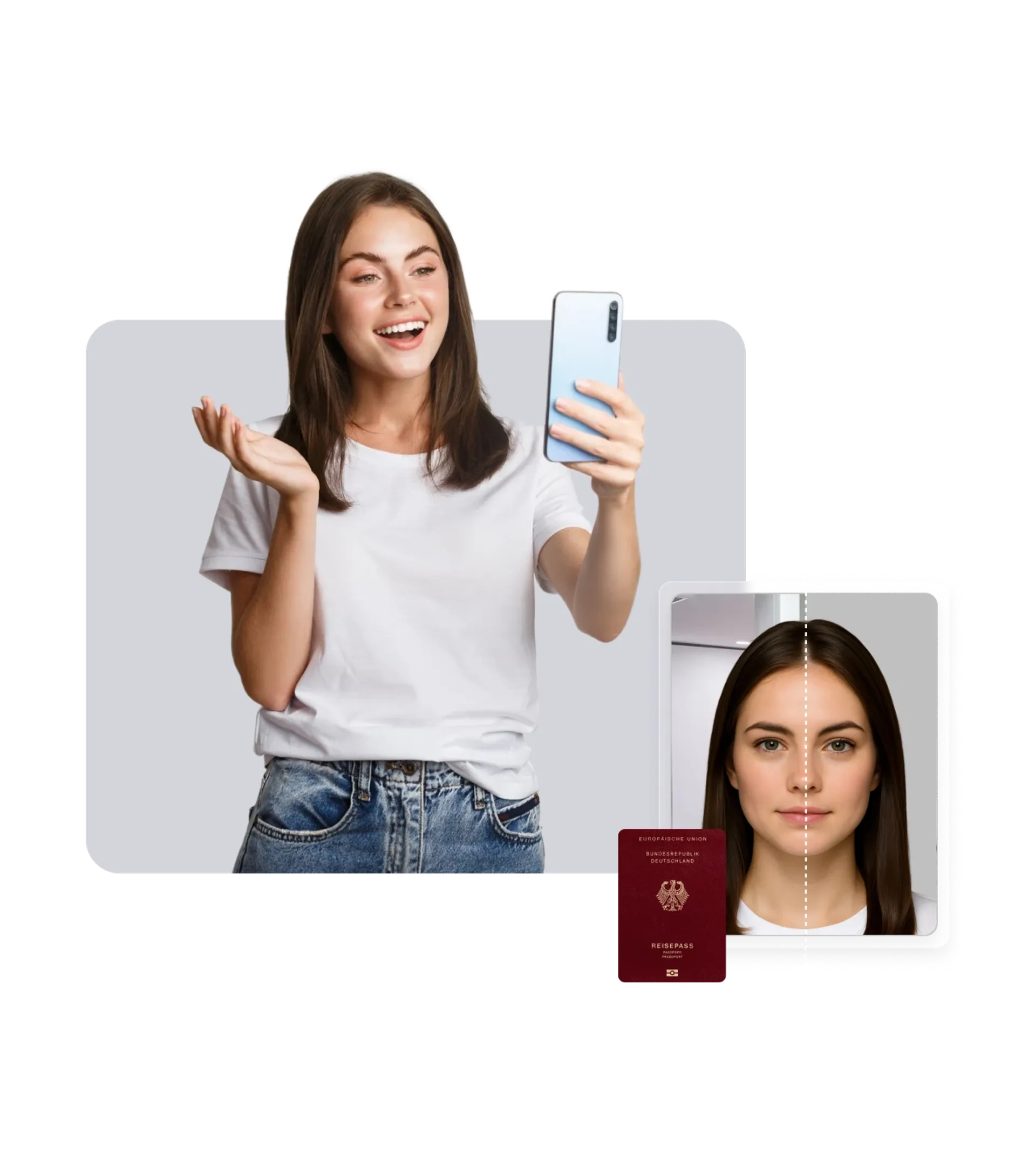 Biometrisches Passbild Generator