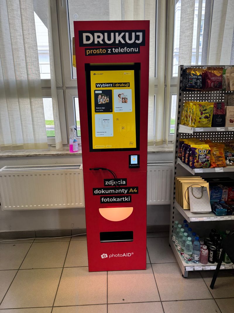 Foto kiosk PhotoAiD w placówce Poczty Polskiej w Bydgoszcz