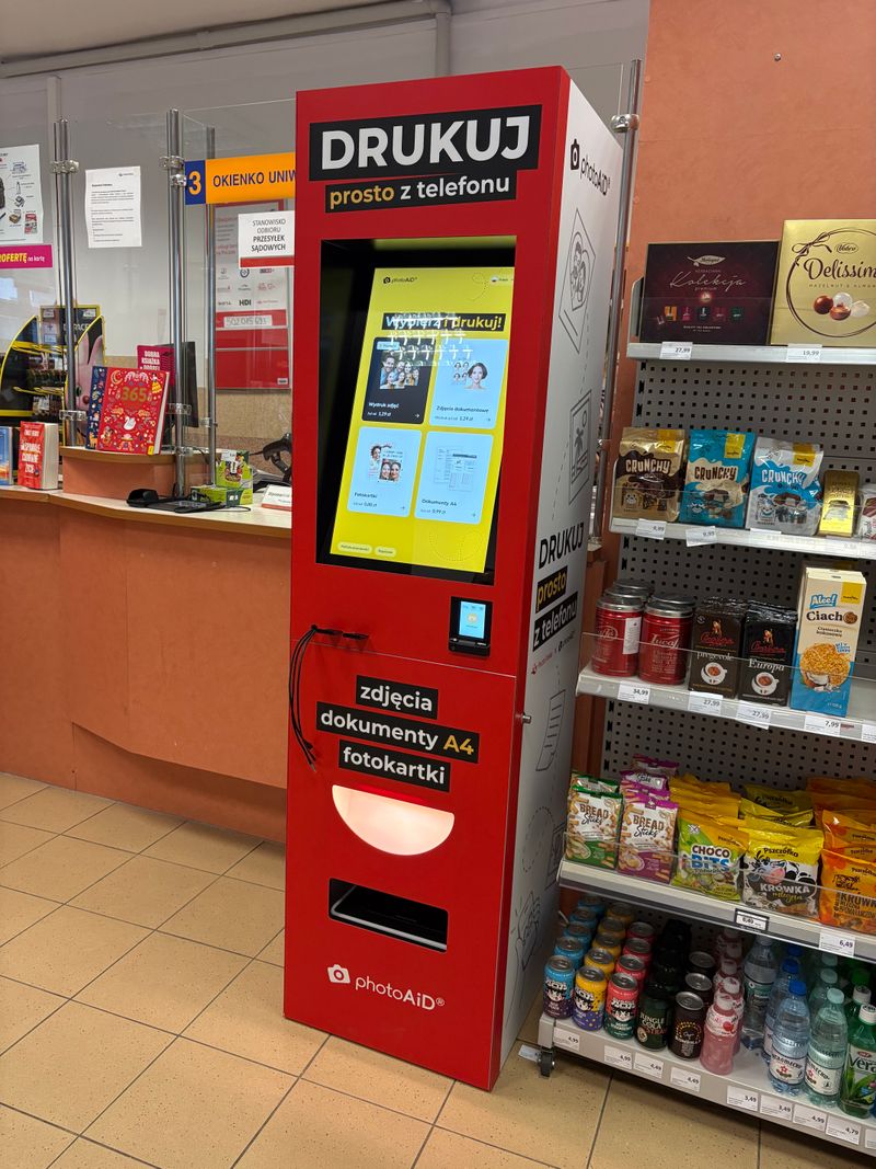 Foto kiosk PhotoAiD w placówce Poczty Polskiej w Kolbuszowa