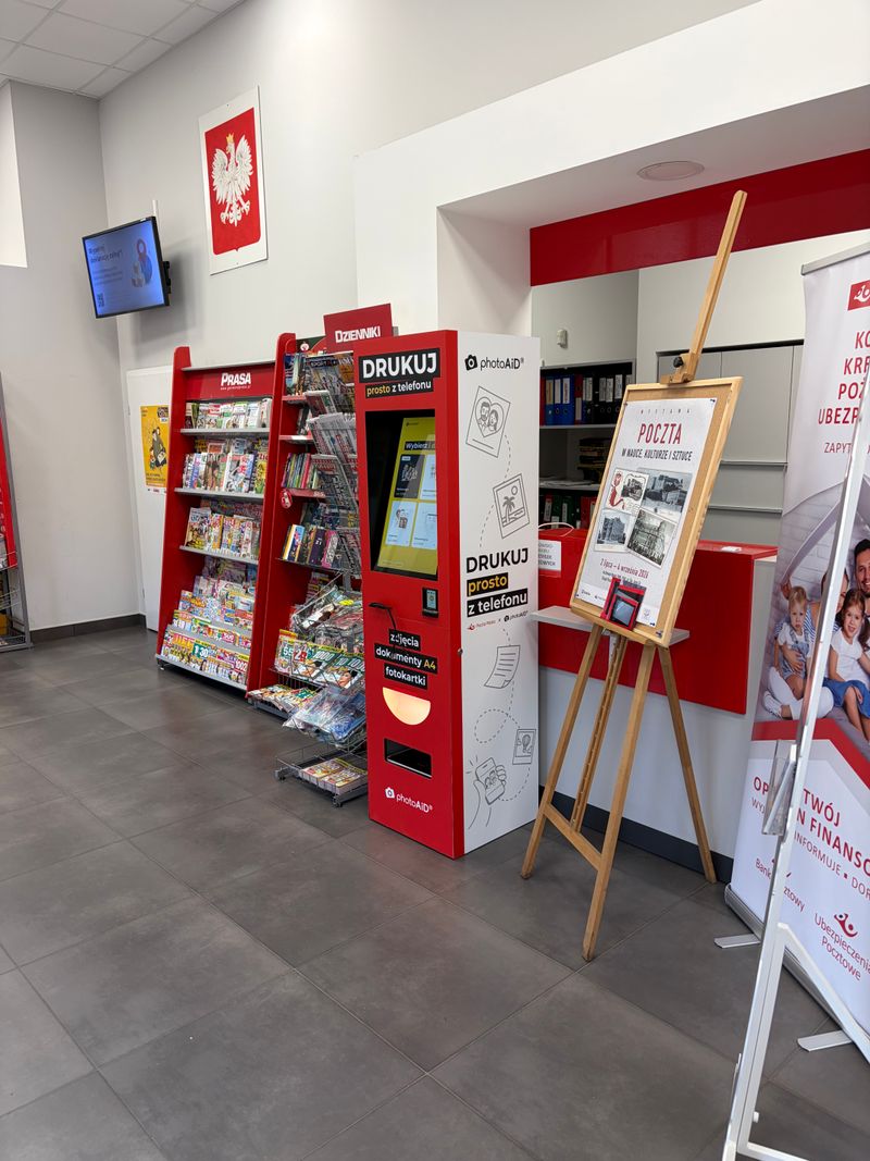 Foto kiosk PhotoAiD w Kraków: druk dokumentów A4 i ksero