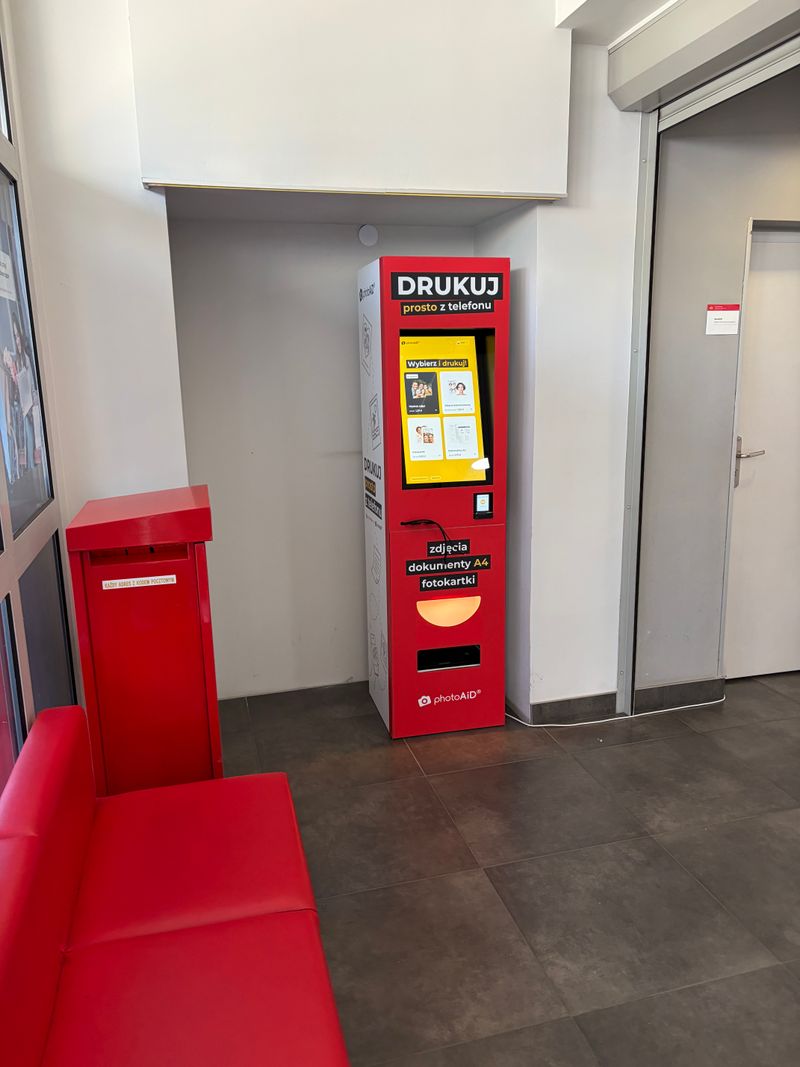 Foto kiosk PhotoAiD w Sosnowiec: wywoływanie zdjęć i fotokartki