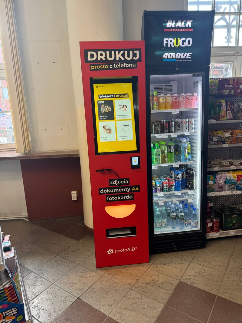 Foto kiosk PhotoAiD w placówce Poczty Polskiej w Tczew
