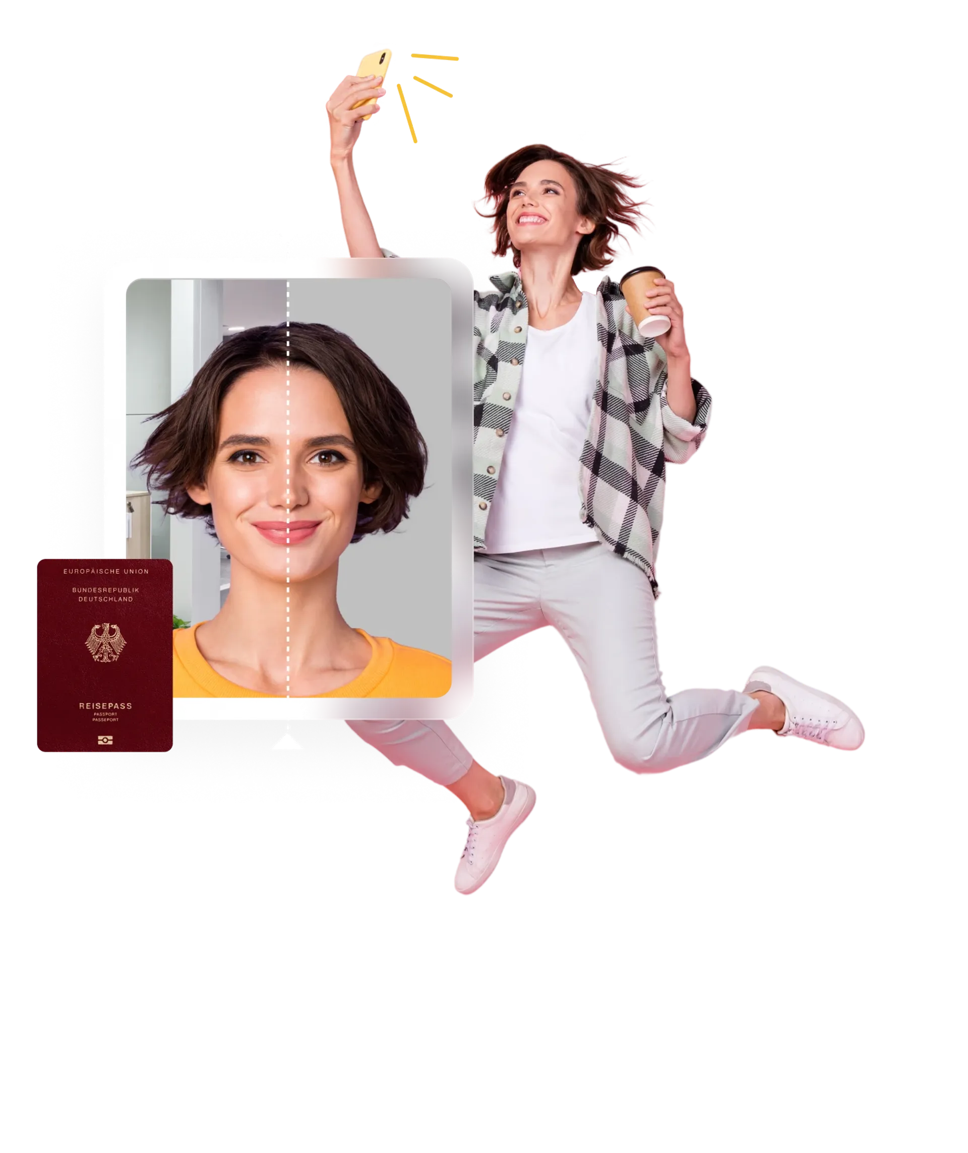 Biometrisches Personalausweisbild