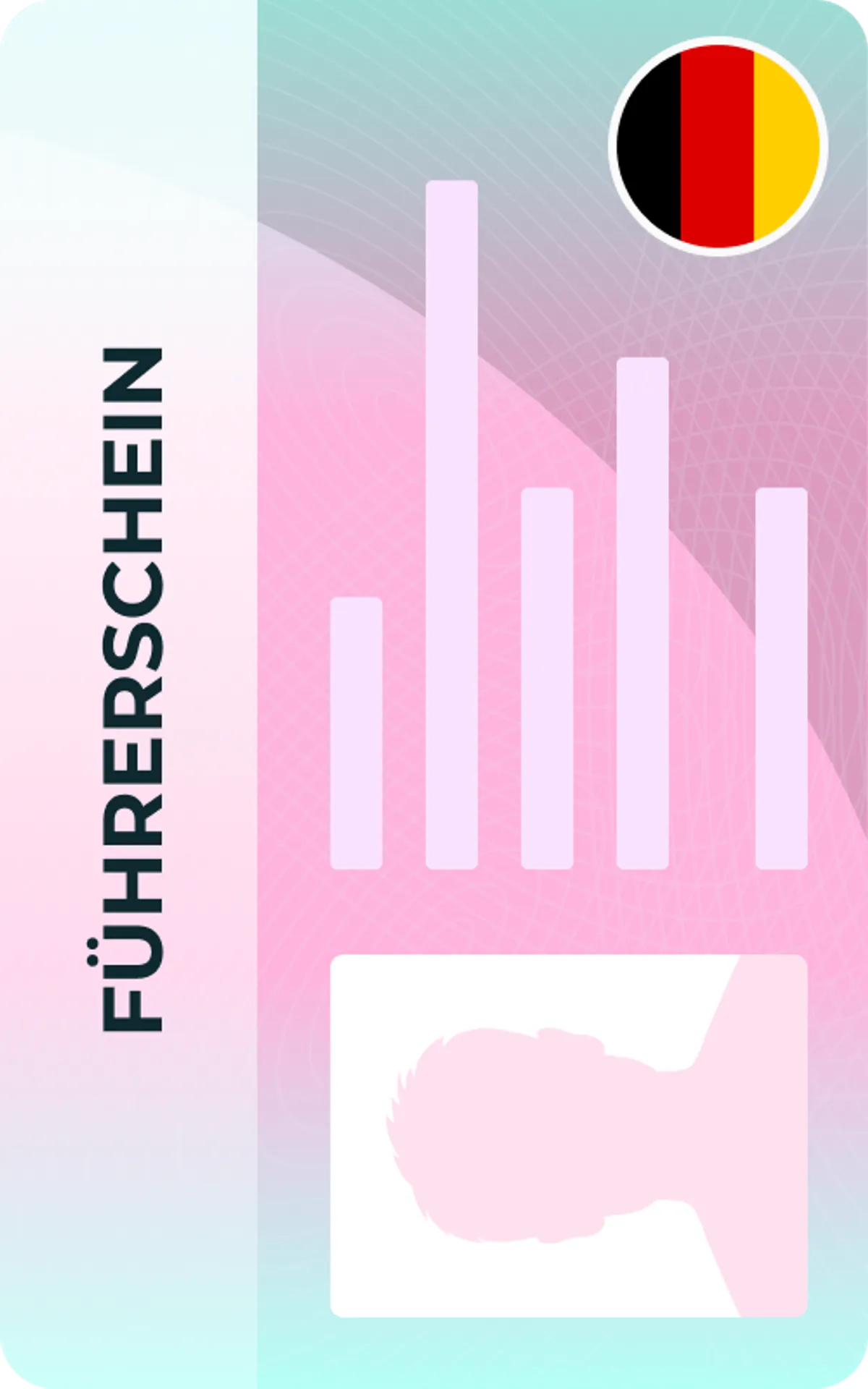 Foto für den Führerschein
