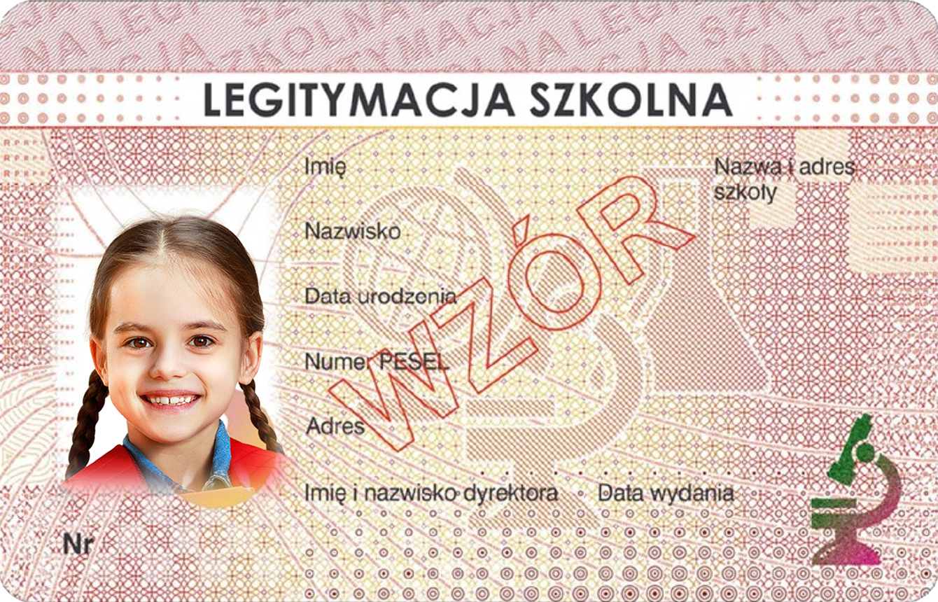 Zdjęcie do legitymacji szkolnej