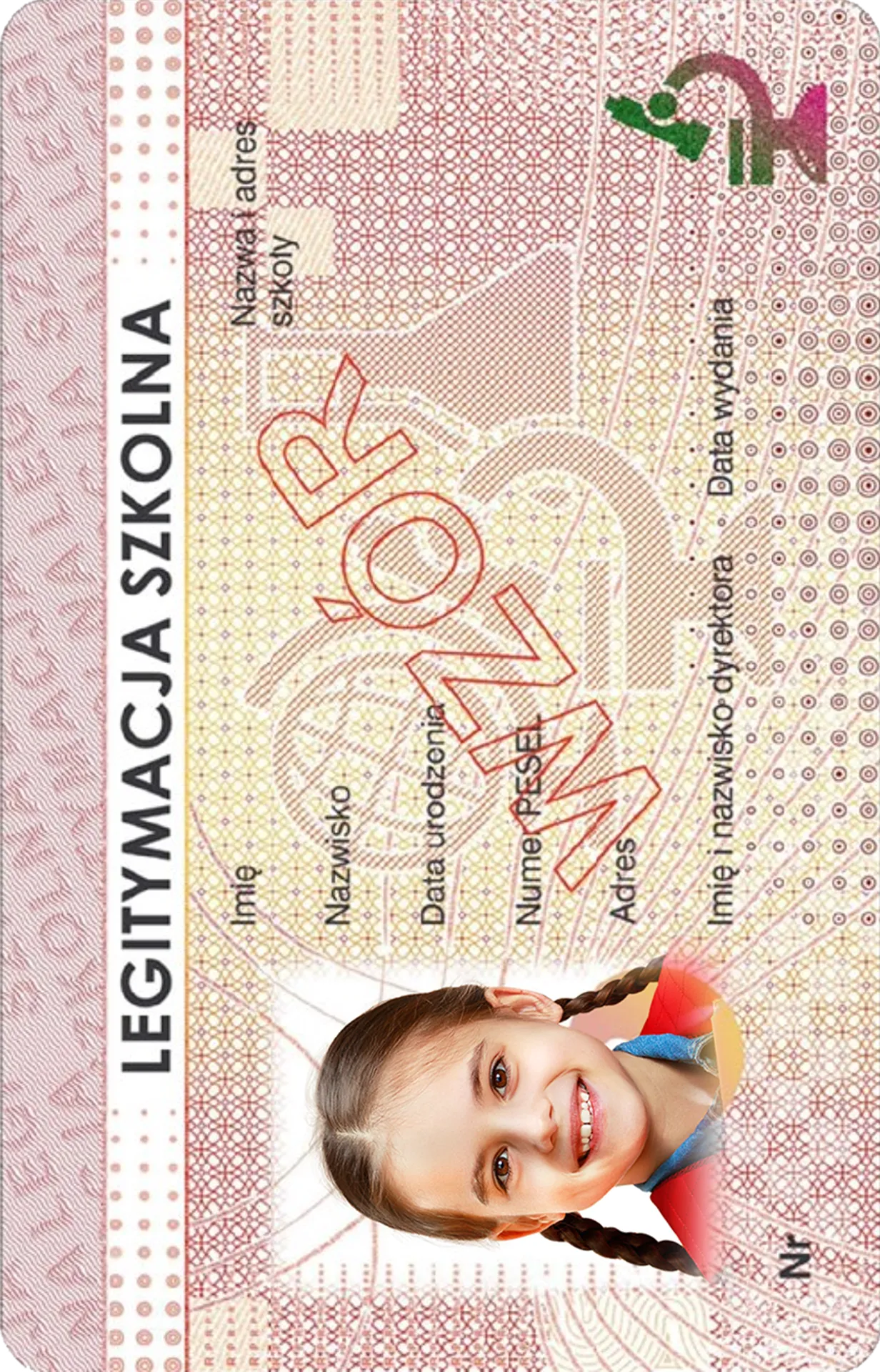 Zdjęcie do legitymacji szkolnej