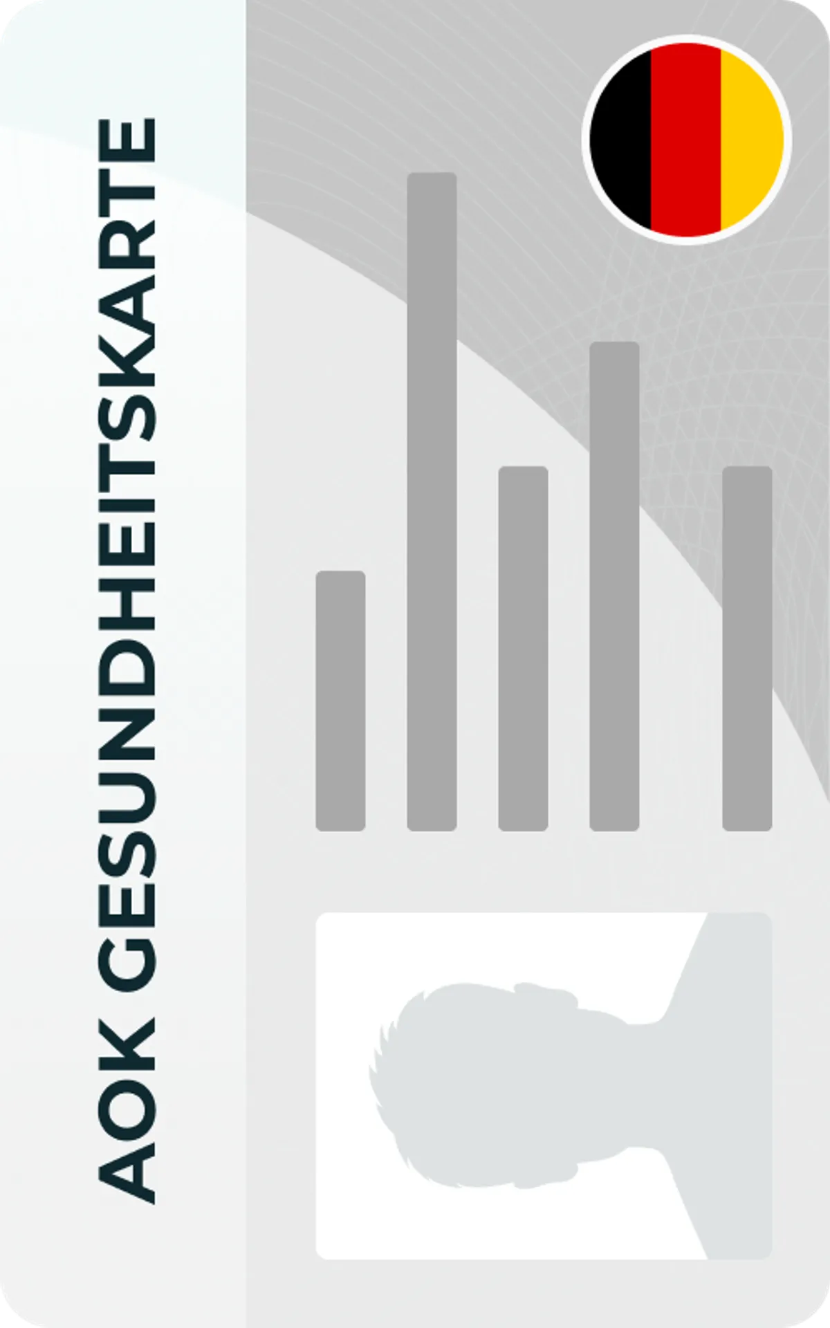 AOK-Gesundheitskarte Passbild