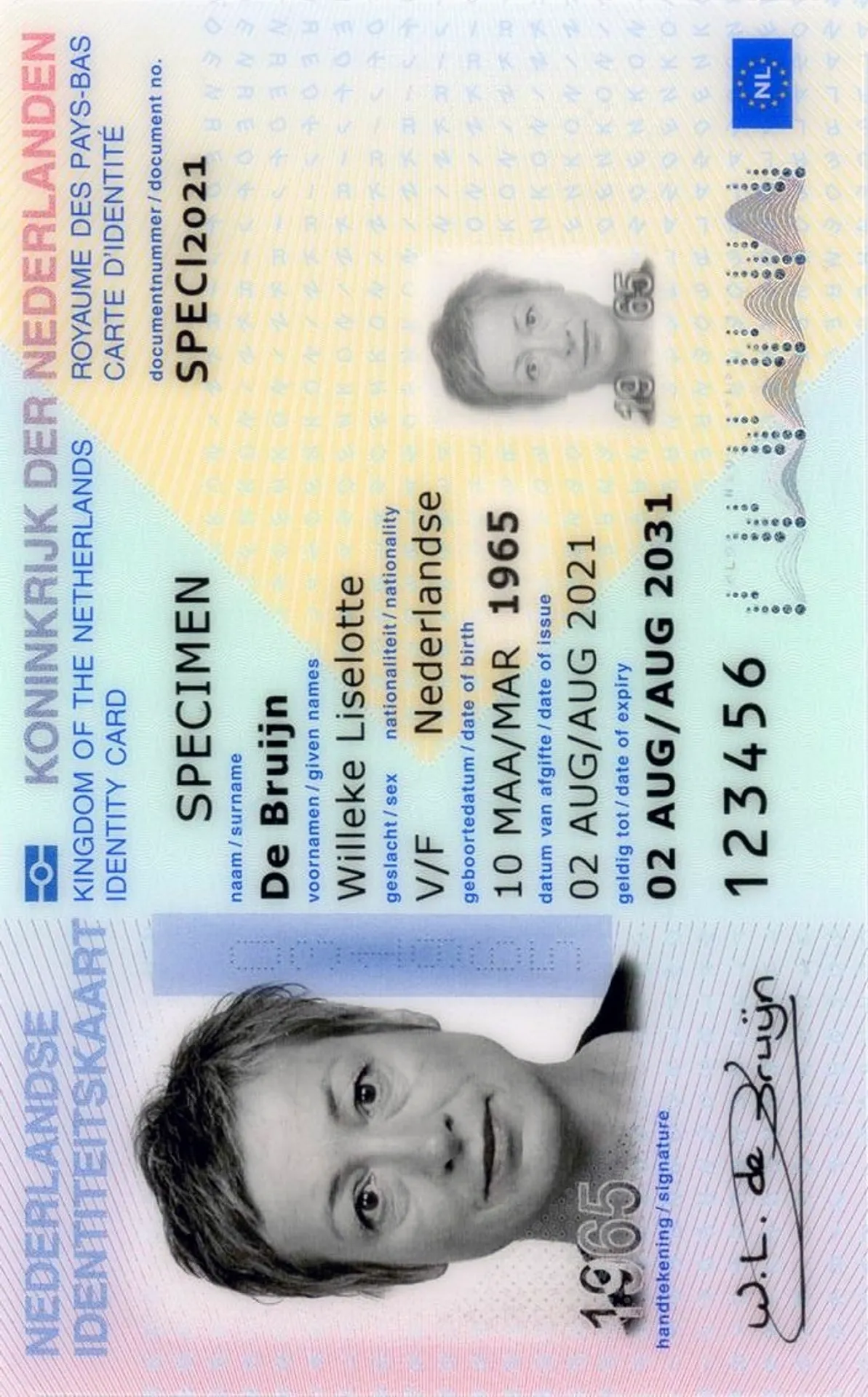 Pasfoto Identiteitskaart (ID-kaart)